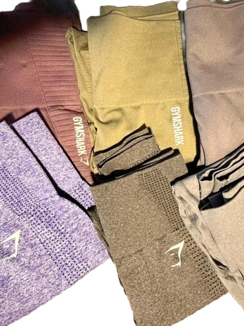 Gymshark Women's Leggings Bundle 6 Pairs Size M Excellent Condition